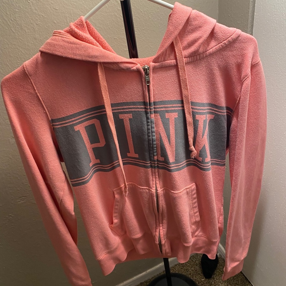 PINK zip up jacket